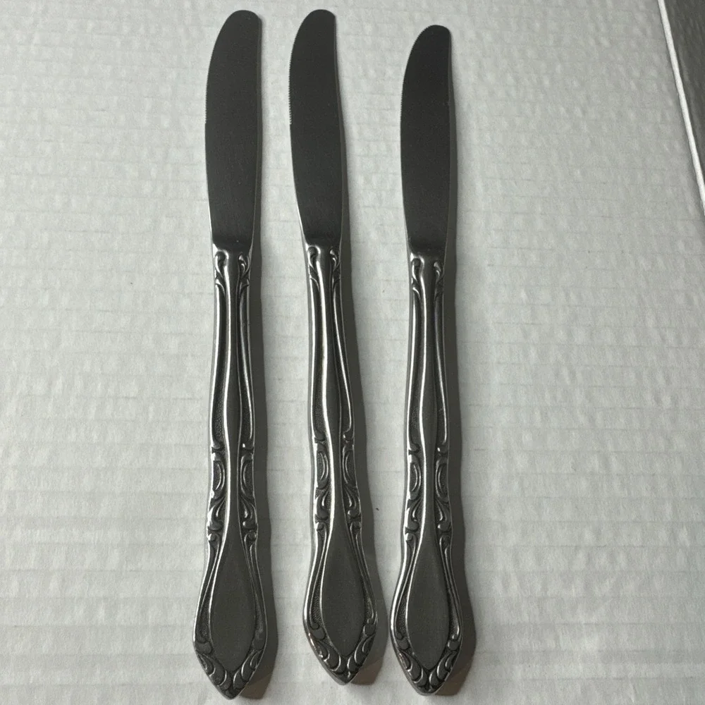 AUBERGE Korea‎ Stanley Robert 3 Butter Knives Stainless